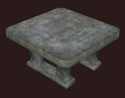 Hewn Stone Table