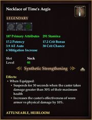 Necklace of Time's Aegis