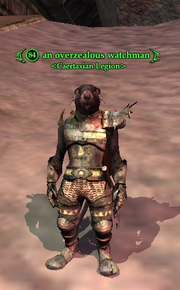 An overzealous watchman