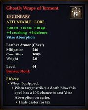Ghostly Wraps of Torment