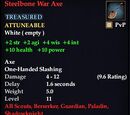 Steelbone War Axe