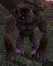 An enslaved slobberjaw