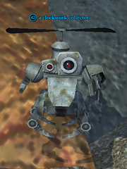 A clockwork collector
