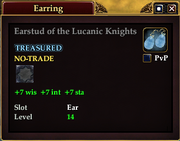 Earstud of the Lucanic Knights