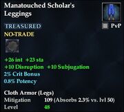 Manatouched Scholar's Leggings