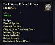 Do It Yourself Frostfell Feast