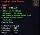 Leggings of the Master