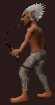Warlord's Bow of Runes (Equipped)