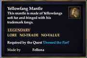 Yellowfang Mantle