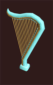 Ancient-musical-harp