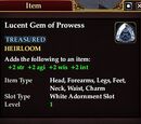 Lucent Gem of Prowess