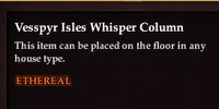 Vesspyr Isles Whisper Column
