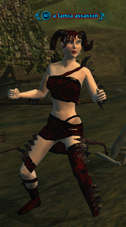 A lamia assassin