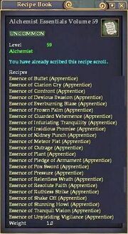 Alchemist Essentials Volume 59