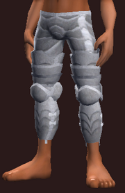 Knight's Legplates of Force (Equipped)