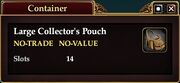 Large Collector's Pouch