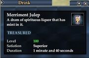 Merriment julep