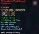 Myrmidon's Wrathbound Vambraces