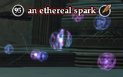 An ethereal spark