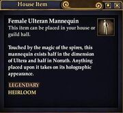 Female Ulteran Mannequin