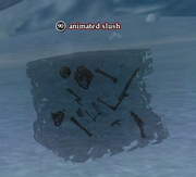 Animated slush