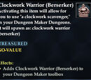 Clockwork Warrior (Berserker)