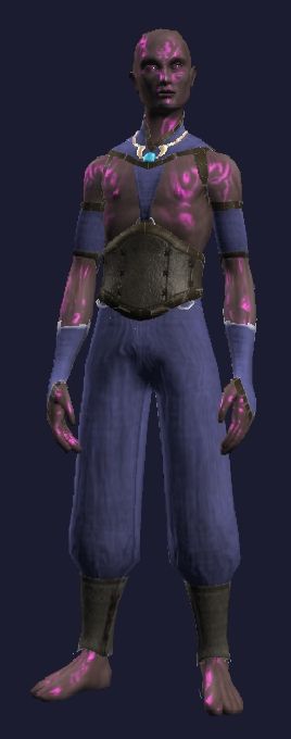 Ghostly Wraps of Torment (Visible, Male)