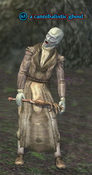 A cannibalistic ghoul