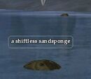 A shiftless sandsponge
