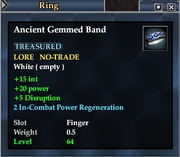 Ancient Gemmed Band