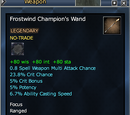Frostwind Champion's Wand
