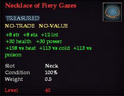 Necklace of Fiery Gazes