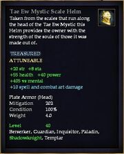 Tae Ew Mystic Scale Helm