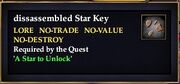 Dissassembled Star Key