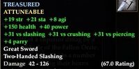 Great Sword of the Departed