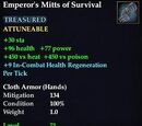 Emperor's Mitts of Survival