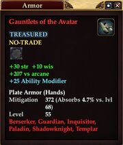 Gauntlets of the Avatar