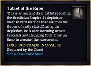 Tablet of the Ruler