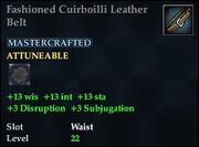 Fashioned Cuirboilli Leather Belt
