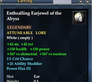 Enthralling Earjewel of the Abyss