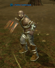 A Sullon lumberjack