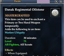Danak Regimental Oilstone