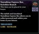 Norrathian Express Box, Kelethin Branch