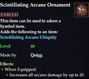 Scintillating Arcane Ornament