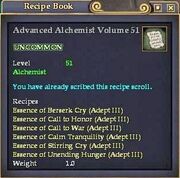 Advanced Alchemist Volume 51