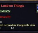 Toxic Lambent Thingie