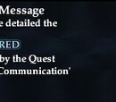 A Field Message