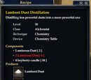 Lambent Dust Distillation
