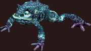 An aquatic grotto hopper (Placed)