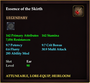 Essence of the Skirth